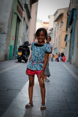 Street kids in the old quarter of Marseilles